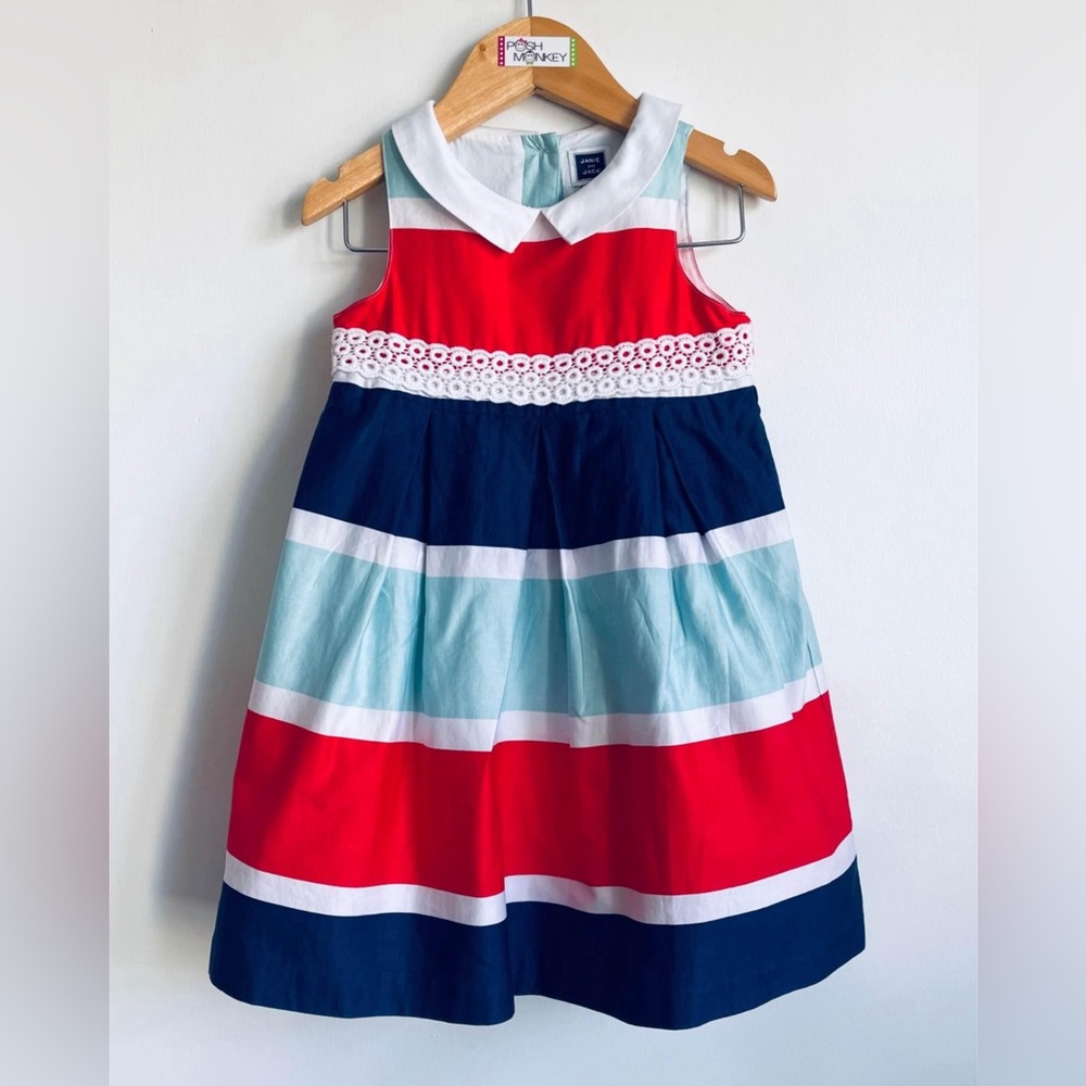 2T Janie and Jack Striped Dress